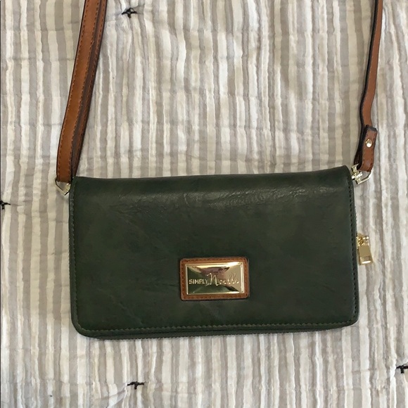 wallet purse with shoulder strap